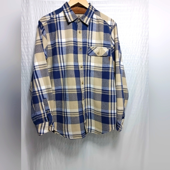 Legendary WhiteTails plaid,flannel long-sleeved button down shirt .Men's M - Picture 1 of 10